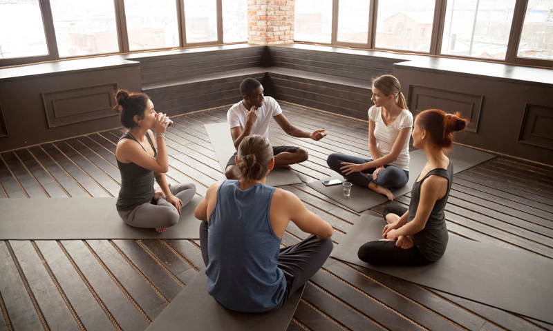Yoga für verbesserte Kommunikation